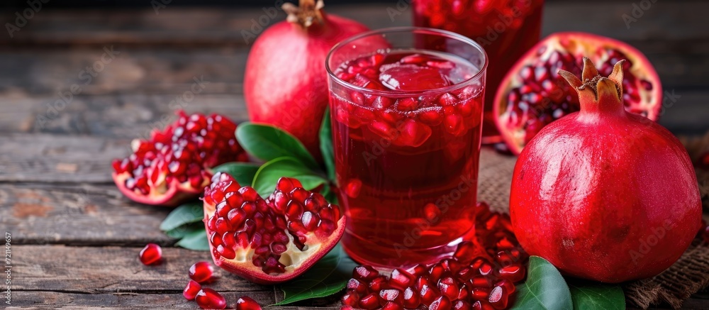 Mixture with pomegranate Mixture with pomegranate