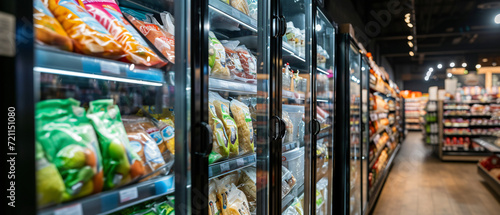 Refrigerated foods photo