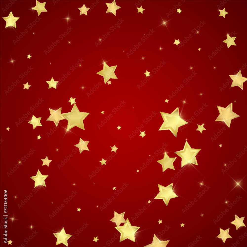Magic stars vector overlay. Gold stars scattered Magic stars vector overlay. Gold stars scattered