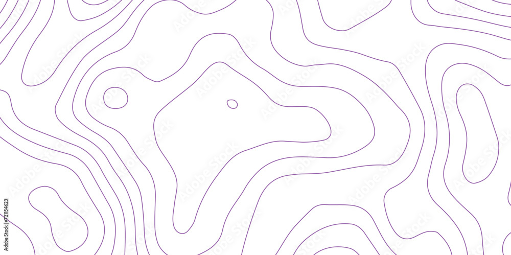 Abstract background with topographic contour map with purple color geographic line map .white wave paper curved reliefs abstract background .vector illustration of topographic line contour map design. Abstract background with topographic contour map with purple color geographic line map .white wave paper curved reliefs abstract background .vector illustration of topographic line contour map design.