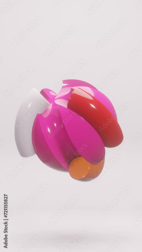 Abstract Vertical Motion Design: Dynamic Geometric 3D Animation Abstract Vertical Motion Design: Dynamic Geometric 3D Animation