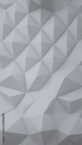 Polygonal Art Geometric Abstract Monochromatic Background