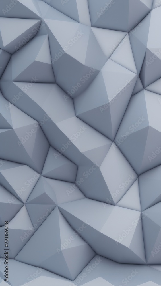 Obraz premium Polygonal Art Geometric Abstract Monochromatic Background