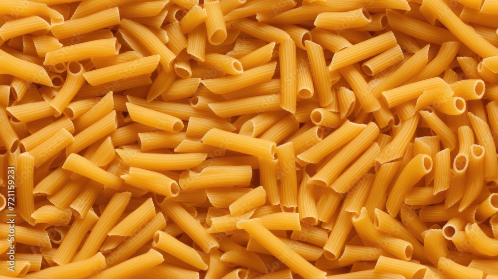 Pipe pasta seamless pattern, closeup food repeated background Pipe pasta seamless pattern, closeup food repeated background