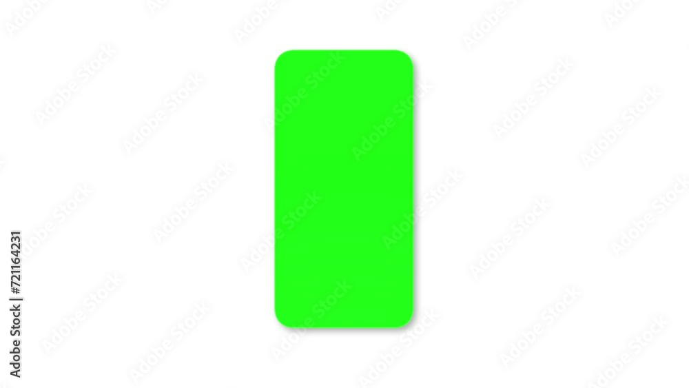 smartphone display with blank green screen vfx and chroma key app mockup template smartphone display with blank green screen vfx and chroma key app mockup template
