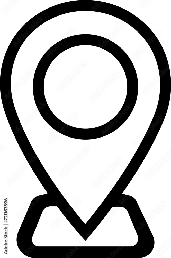 Location pin icon. Map pin place pointer. GPS location symbol in trendy line style with editable stock on transparent background. Premium quality symbol. Vector sign for mobile apps and websites. Location pin icon. Map pin place pointer. GPS location symbol in trendy line style with editable stock on transparent background. Premium quality symbol. Vector sign for mobile apps and websites.