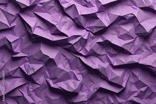 Purple Crumpled Craft Paper Seamless Texture, an Enduring Canvas for Creative Endeavors