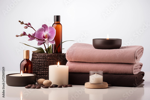 Spa salon accessories. Rest and relaxation