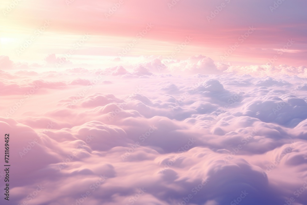 Gradient pastel abstract sky background in sweet color.