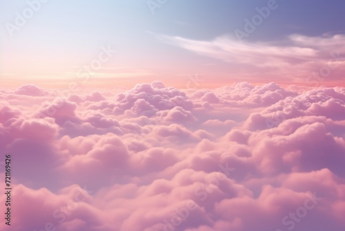 Gradient pastel abstract sky background in sweet color.