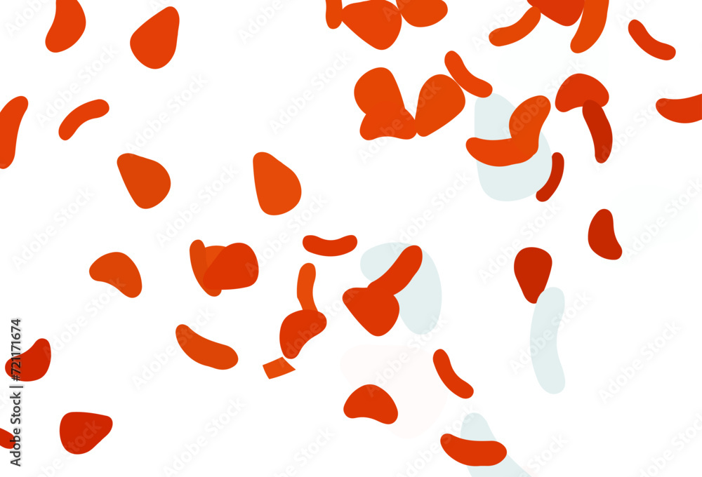 Light orange vector texture with random forms. Light orange vector texture with random forms.
