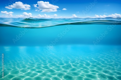 In pristine waters