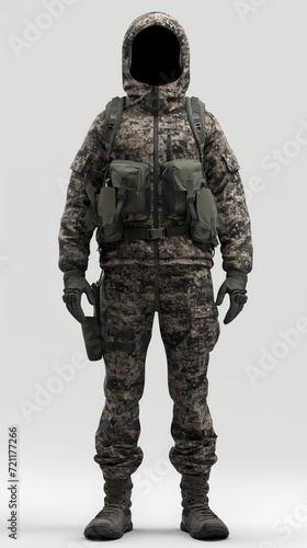 Military Clothing Mockup