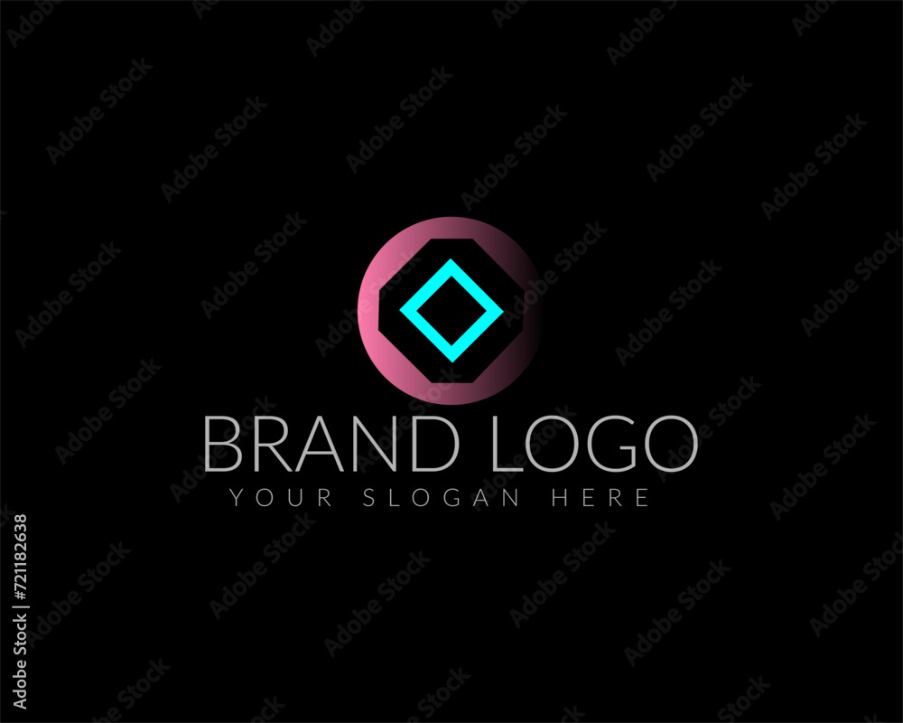 Metallic Abstract Flower Vortex, vector geometric circles logo design isolated on black background. Technology round in wave elements design. Metallic Abstract Flower Vortex, vector geometric circles logo design isolated on black background. Technology round in wave elements design.