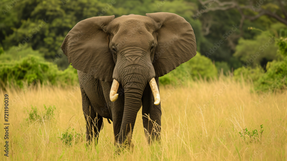 Africa Uganda African elephant Loxodont