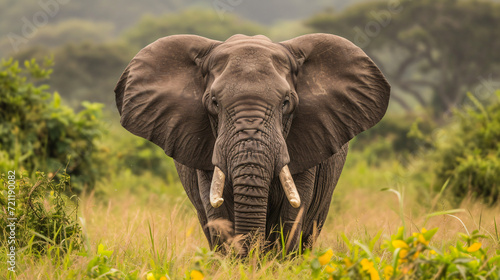 Africa Uganda African elephant Loxodont