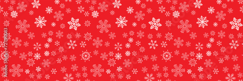 Christmas card with snowflake border vector illustration
