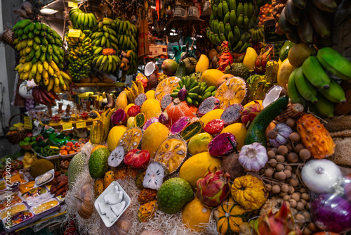 Fruits in Mercado, Food Market, Las Palmas, Gran Canaria, Spain