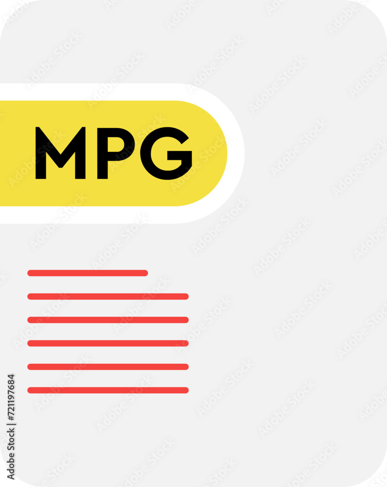 MPG File icon Dandelion and Cantaloupe color MPG File icon Dandelion and Cantaloupe color
