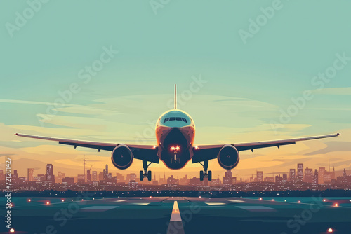 Reduce Air Travel: Direct Flights: Choose non-stop flights to reduce fuel consumption photo