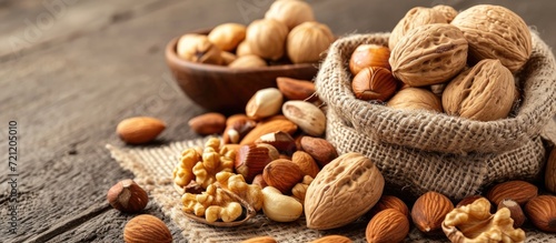 Oilseeds are a high-energy source, comprising nuts like walnuts, hazelnuts, pistachios, and almonds, which are lipid-rich and contain beneficial fats.