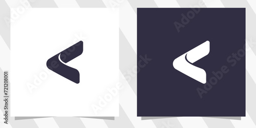 letter k logo design vector