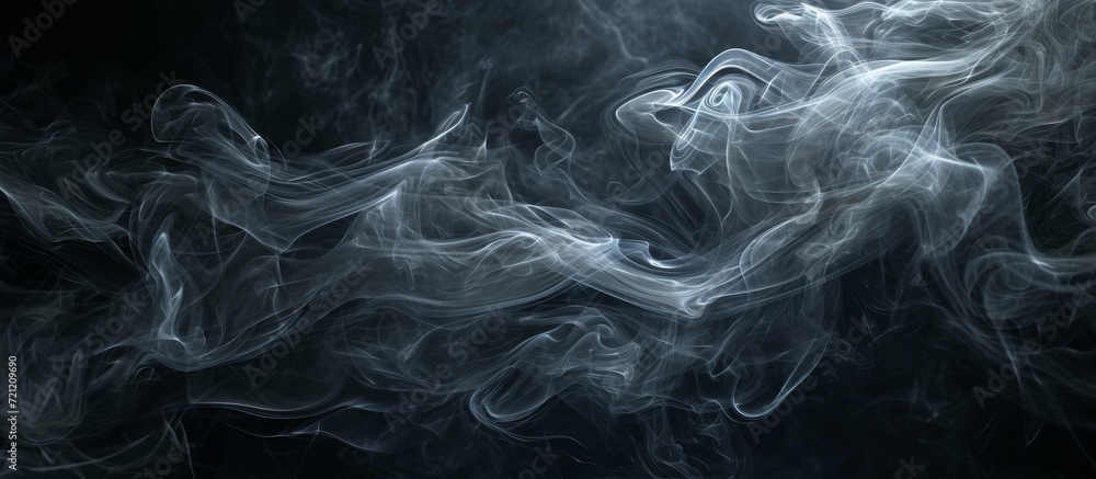 Captivating Dark Smoke Twirling in Some Mysterious Dance of Some Enigmatic Shadows Captivating Dark Smoke Twirling in Some Mysterious Dance of Some Enigmatic Shadows