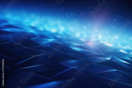 Blue filter technology background with abstract blue pattern and space for text. photo