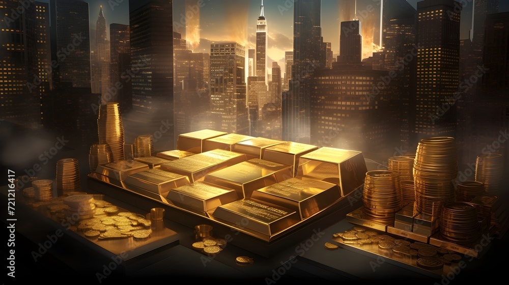 Gilded Transactions Unveiling the Business World's Obsession with Gold Bars