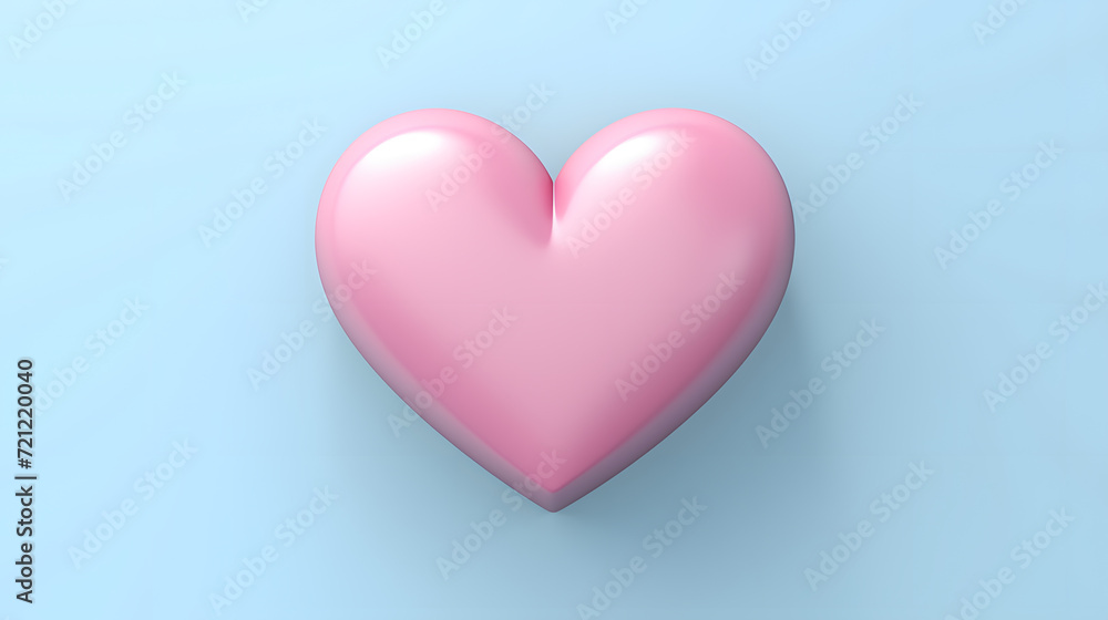 heart pastel color