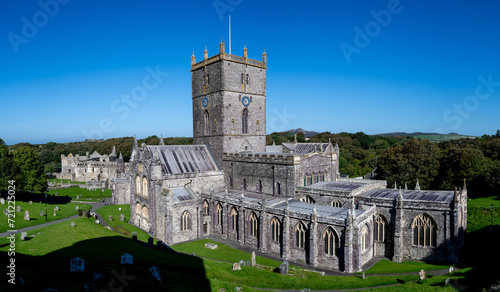 St David's Cathedral In Pembrokeshire, Wales, United Kingdom