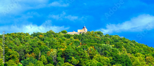 Burg Breuberg im südhessischen Odenwaldkreis im nördlichen Odenwald photo