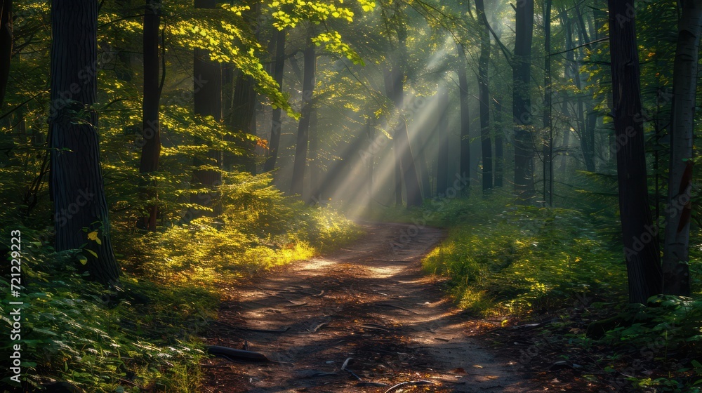 Fototapeta premium A Path Through The Forest