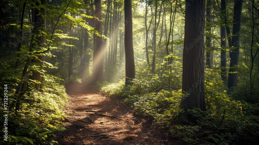 Obraz premium A Path Through The Forest