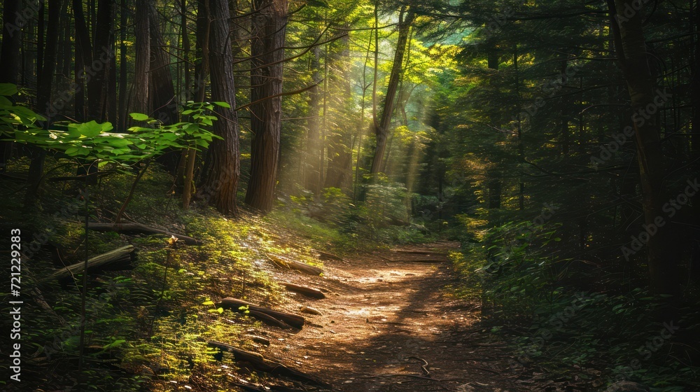 Obraz premium A Path Through The Forest