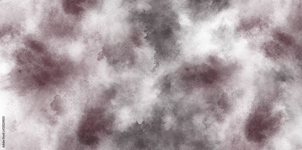Abstract background with smoke  rosy brown illustration. Black overcast clouds about to rain abstract gray and brown background of white paper canvas .The panorama of overcast texture with clouds. 