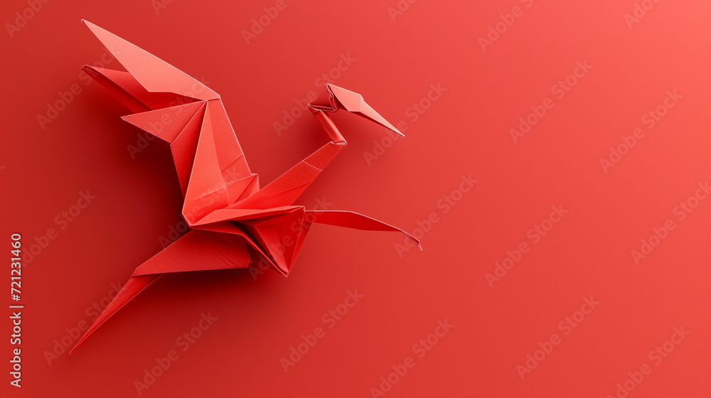Chinese New Year origami, a delicate art form, folds traditional symbolism into intricate paper creations, adding a touch of cultural elegance and festive charm to the celebration Chinese New Year origami, a delicate art form, folds traditional symbolism into intricate paper creations, adding a touch of cultural elegance and festive charm to the celebration