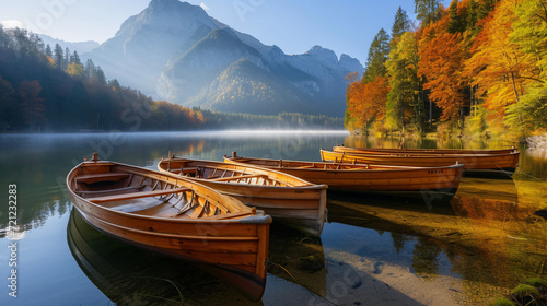 Germany Bavaria Berchtesgaden Alps Lake