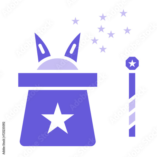 Magic Trick Icon of Birthday iconset.