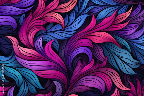 Mesmerizing abstract. vibrant dopamine-inspired background for decorative designs