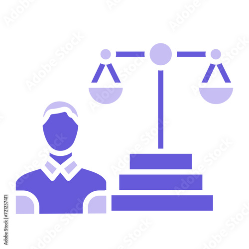 Legal Advisor Icon of Entrepreneurship iconset.
