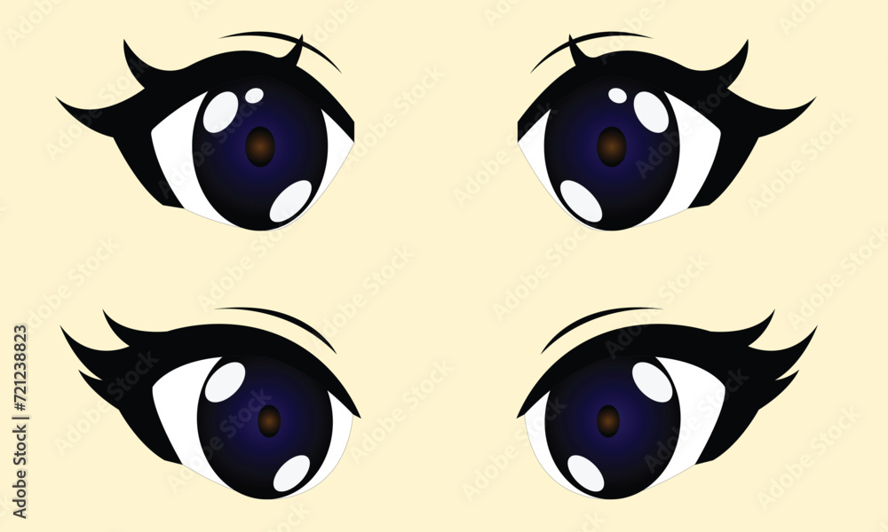 A mesmerizing vector depiction of an eye, showcasing precise details and geometric finesse. Sharp lines and subtle color gradients capture the intricate beauty of its structure A mesmerizing vector depiction of an eye, showcasing precise details and geometric finesse. Sharp lines and subtle color gradients capture the intricate beauty of its structure