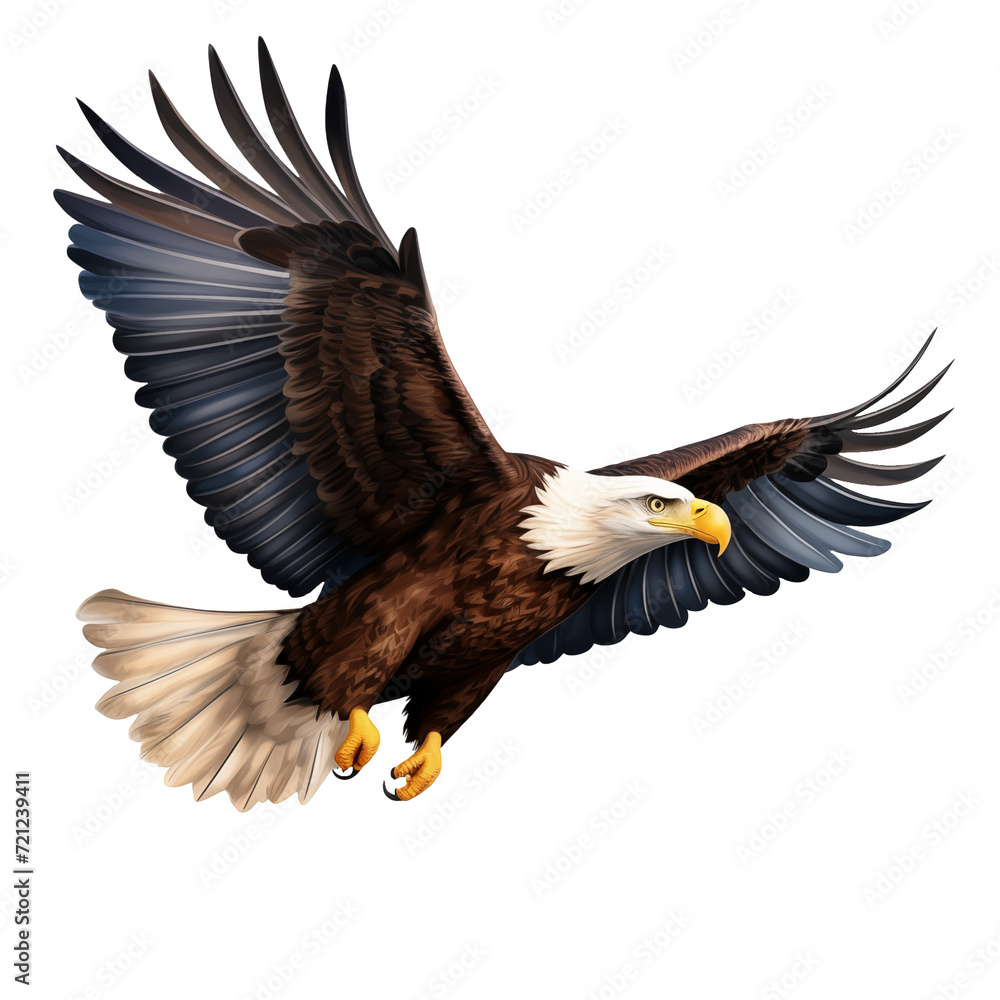 Obraz premium bald eagle in flight