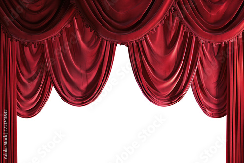red theater curtain photo