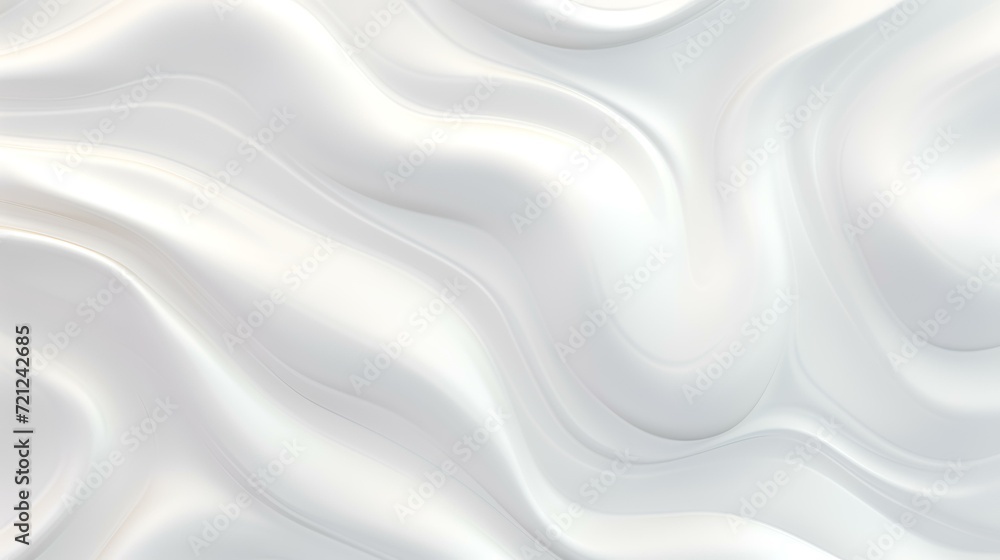 Abstract Background of White Cream, Milk, Marshmallow


