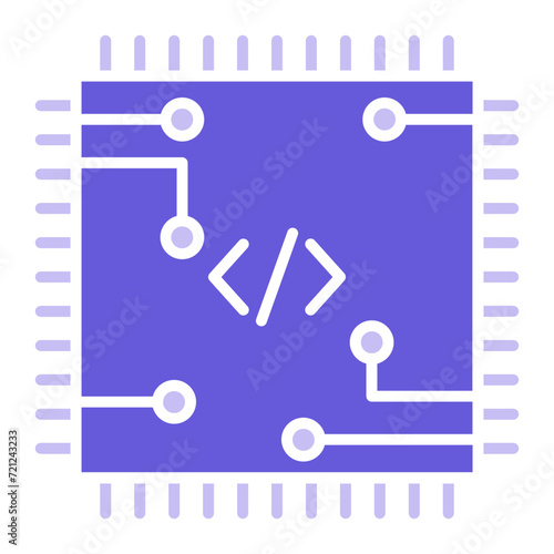 Code Processor Icon of Computer Programming iconset.