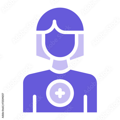 Female Patient Icon of Health Checkup iconset.
