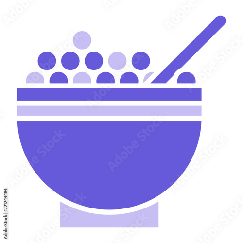 Cereal Bowl Icon of Morning and Breakfast iconset.