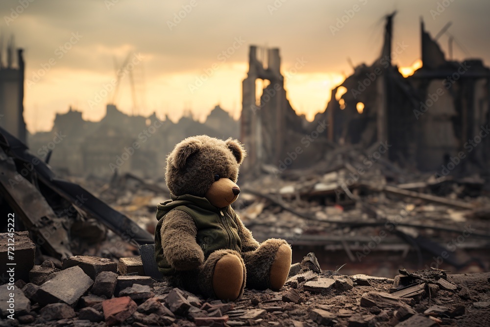 n the aftermath of a devastating earthquake, this striking scene(02)