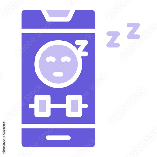 Sleep Icon of Workout App iconset.